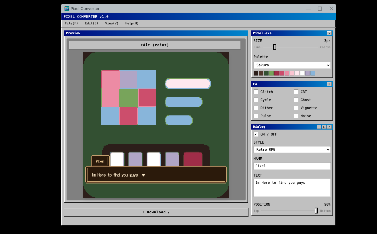 Pixel Converter